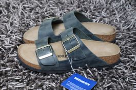 Birkenstock, Arizona, Gr. 39, Leder, thyme, NEU