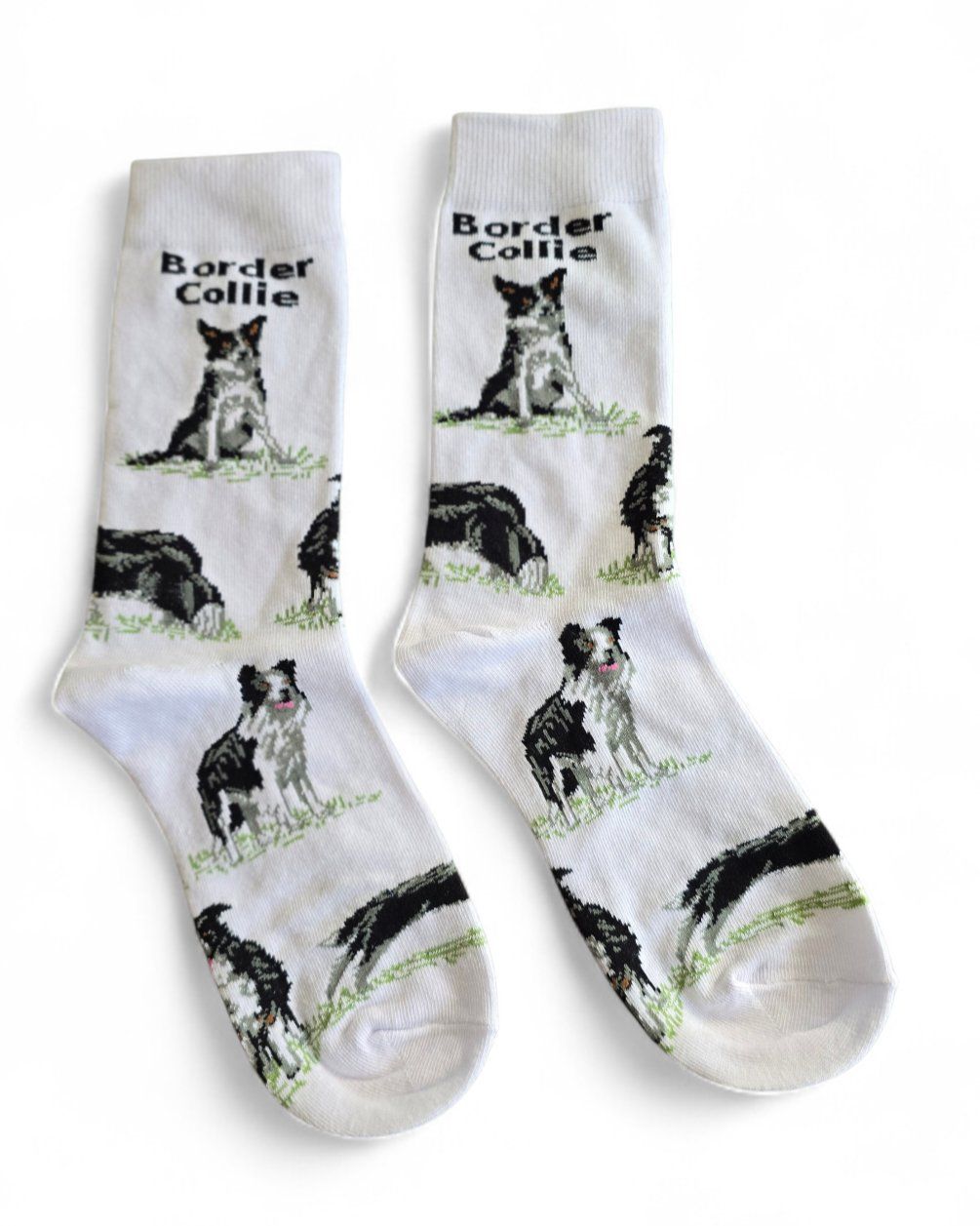 Calze: Socken Hunde/Dogs/Border Collie – Nuovo e nell'imballaggio originale da Zürich venduto da amysmith