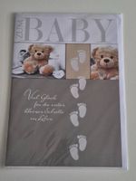 Grosse Glückwunsch Karte zum Baby / Geburt (Neu)