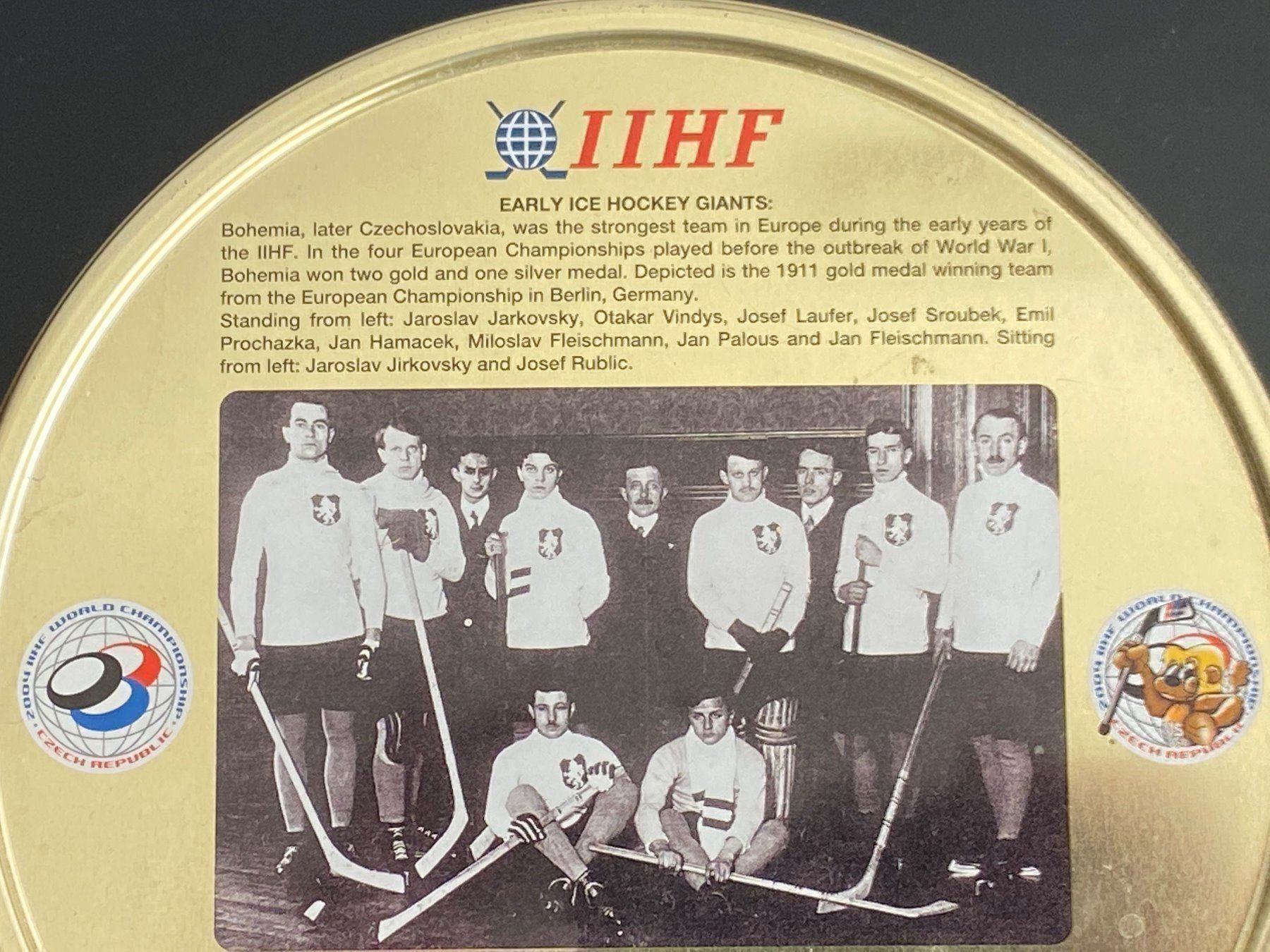 Tutti i francobolli: Souvenir Eishockey WM 2004 Prag – Usato da Unterengstringen venduto da Lastchance 1