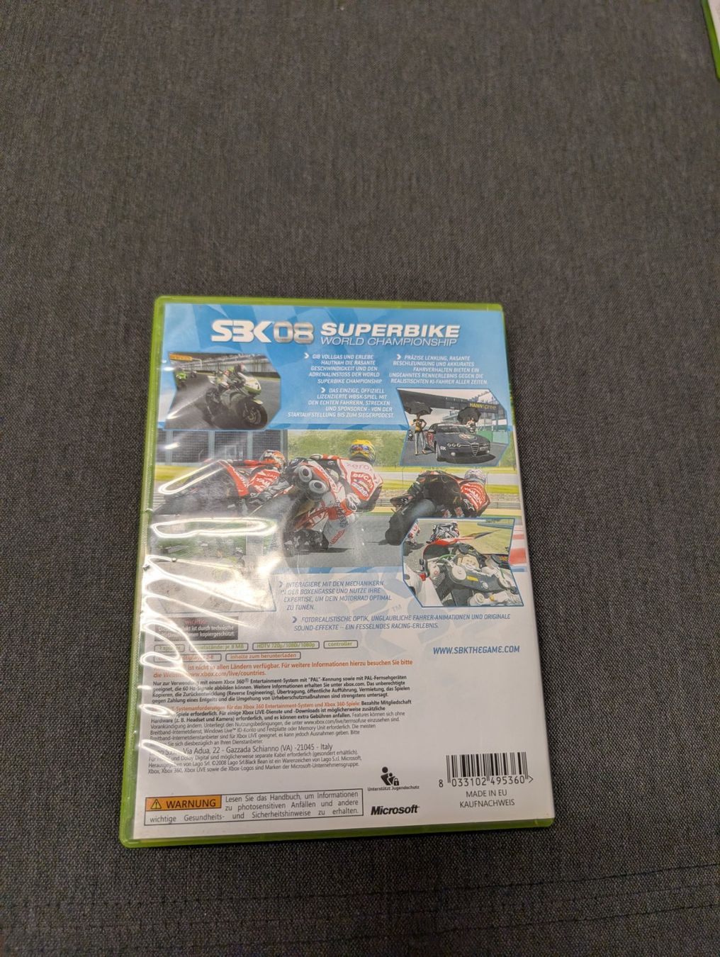 Giochi: SBK 08 Microsoft Xbox 360 – Usato da Giubiasco venduto da Ticinerd 1