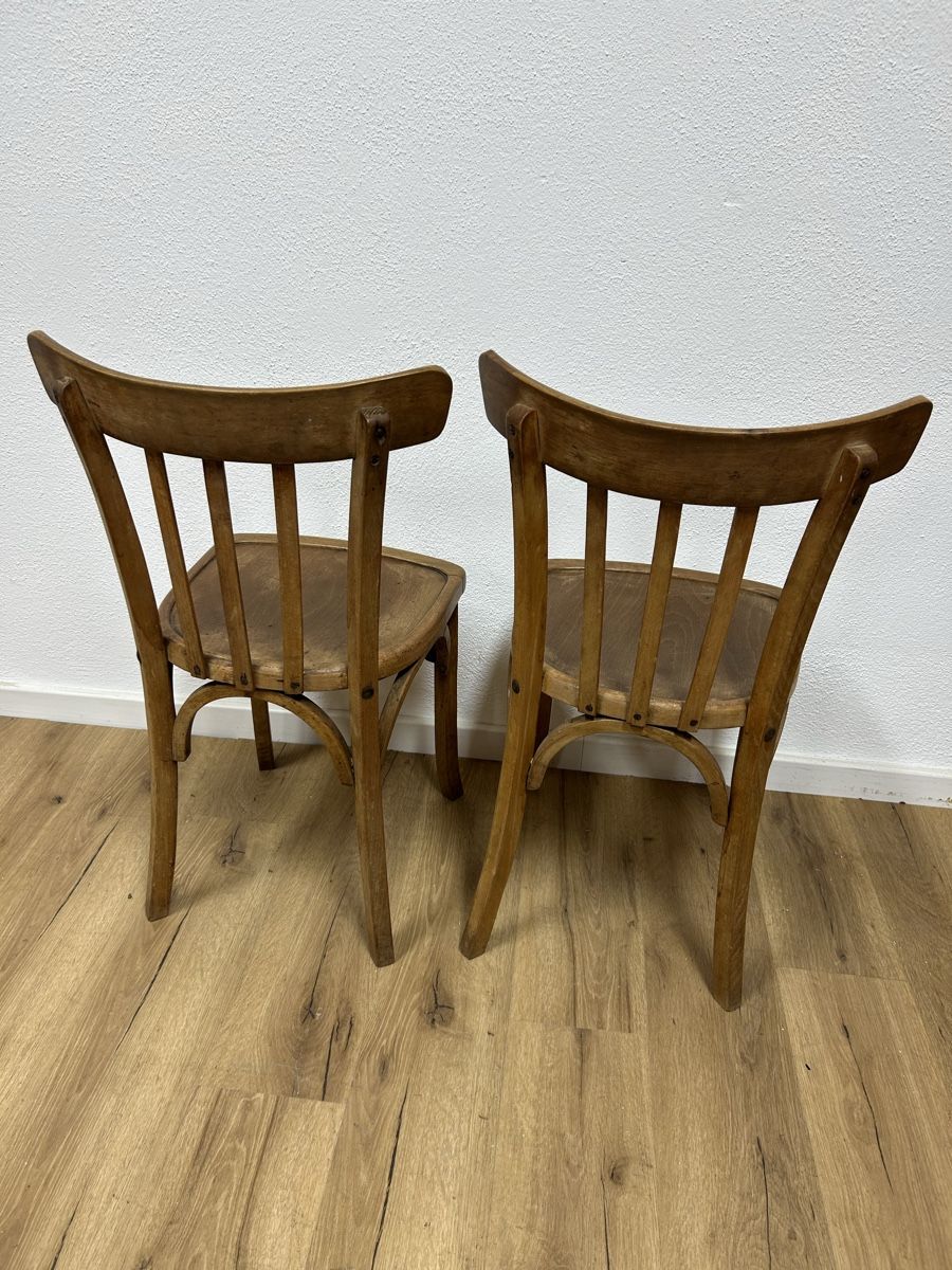 Stühle: 2er Set Bistrostühle – Gebraucht aus Basel von Sackmann 3