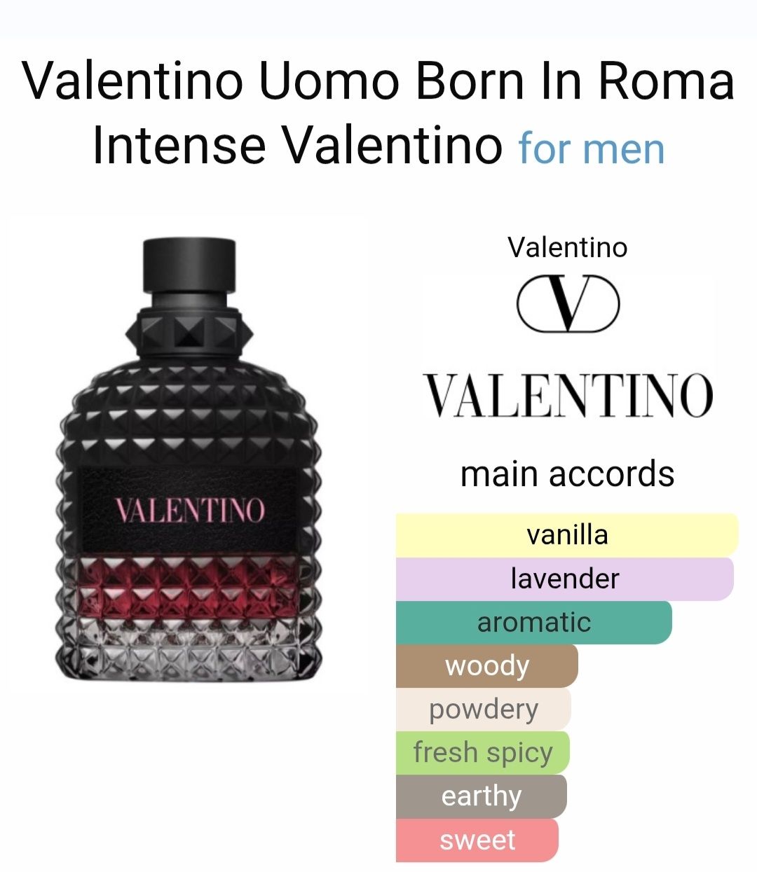 Valentino Parfum & Eau de Toilette: VALENTINO Born in Roma intense Uomo – Neu (gemäss Beschreibung) aus Utzigen von DRAGONY23 2
