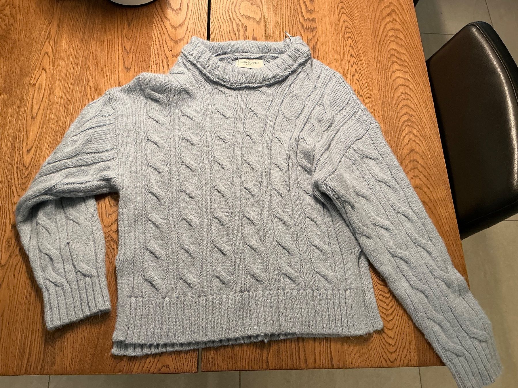 Pullover & Sweatshirts: Winter Strickpullover, hellblau, Grösse S, warm – Neu (gemäss Beschreibung) aus Würenlos von Chicca2004 1