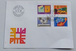 PTT Sammler-Couvert Briefmarken