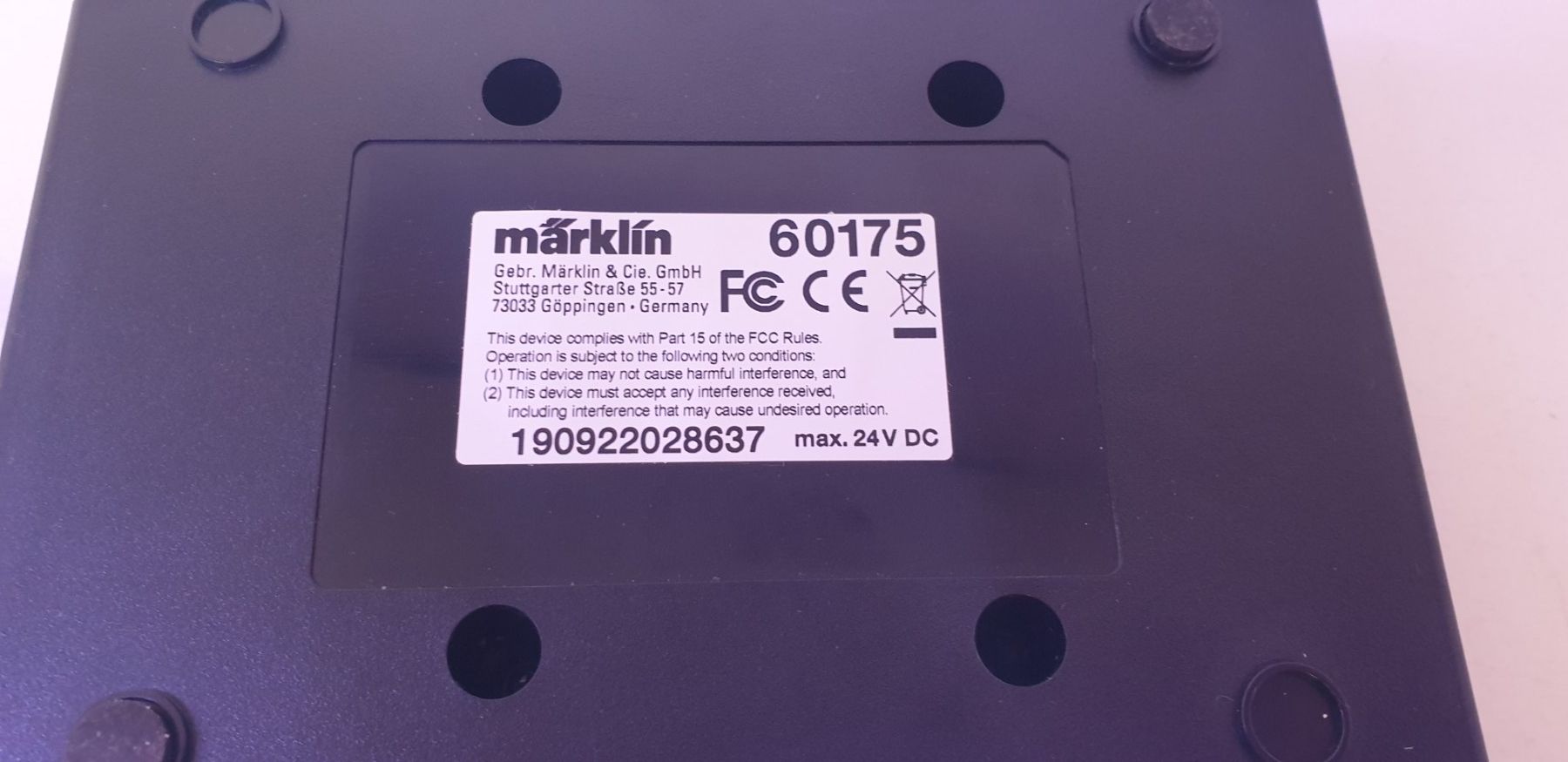 Märklin Modellini di ferrovie: Märklin Booster für CS 60175 – Usato da Neuenhof venduto da ludovicco 1
