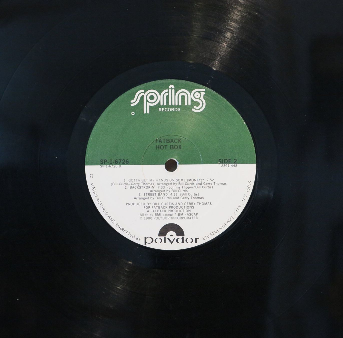 Schallplatten: Fatback - Hot Box / LP 1980 – Gebraucht aus Zürich von Naim60 3