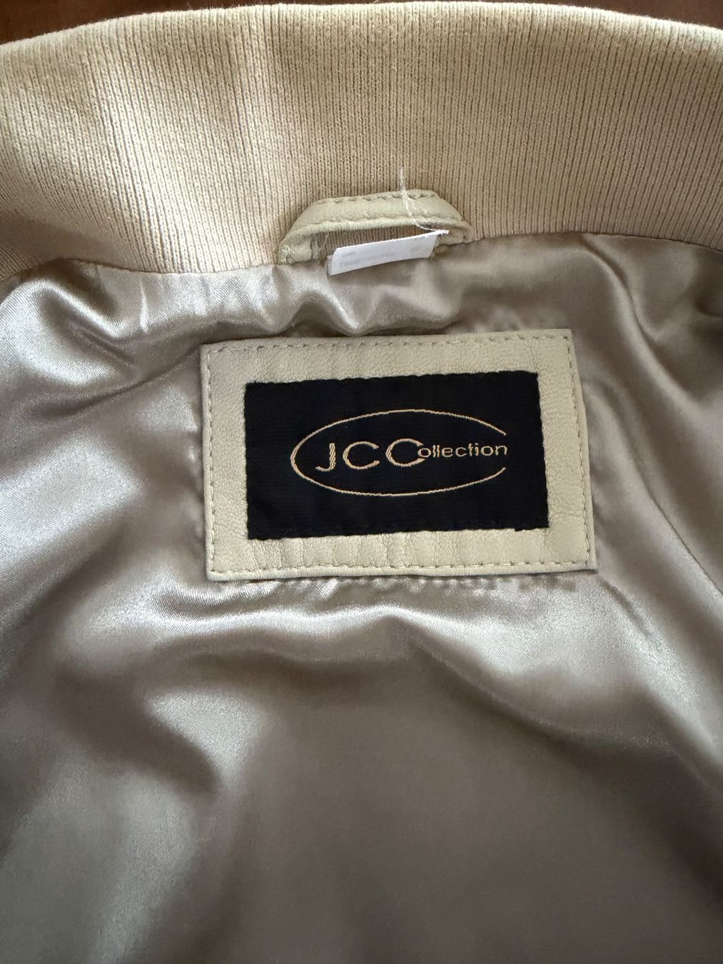 Jacken: LEDERJACKE HELL, Strickkragen – Neu (gemäss Beschreibung) aus Luzern von Johann7 4