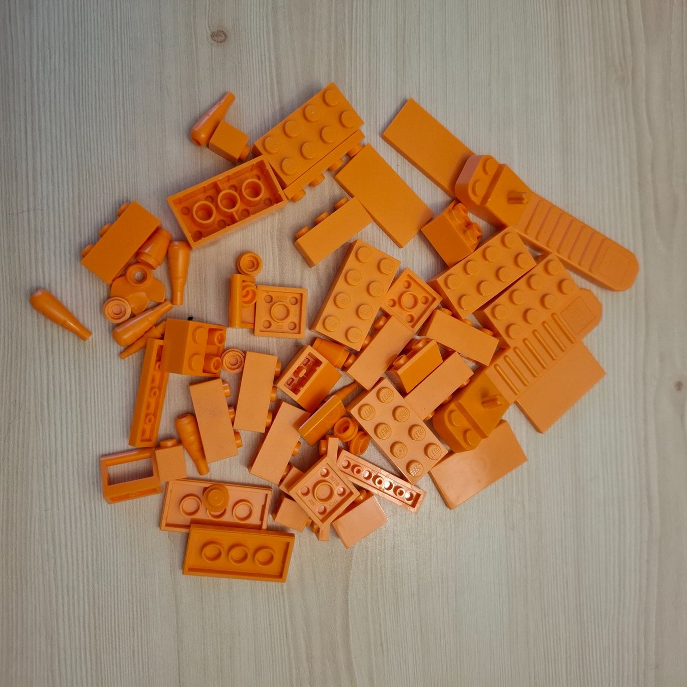 Lego Kit di costruzioni: LEGO Bausteine orange gemischt 55 g – Usato da Winterthur venduto da gmarco232