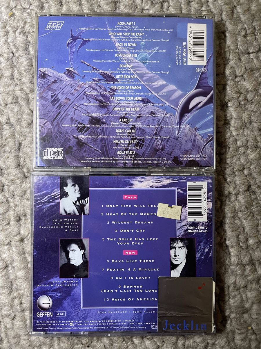 CDs: 2x Asia – Neu (gemäss Beschreibung) aus Reinach AG von trigger7811 2