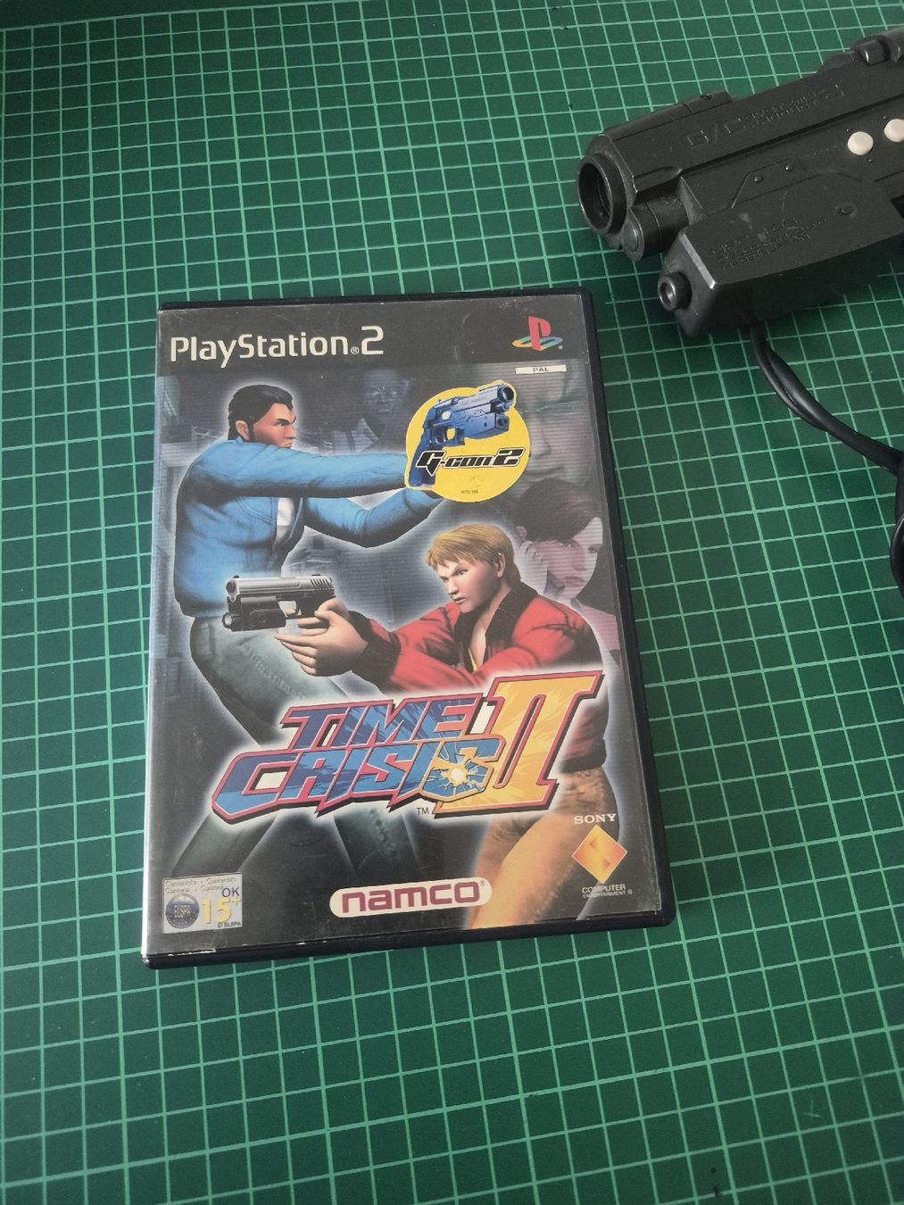 Sony Giochi: Time Crisis II PS2 +  Gun Controller Guncon 2  – Usato da Meyrin venduto da Retro-GZ 4