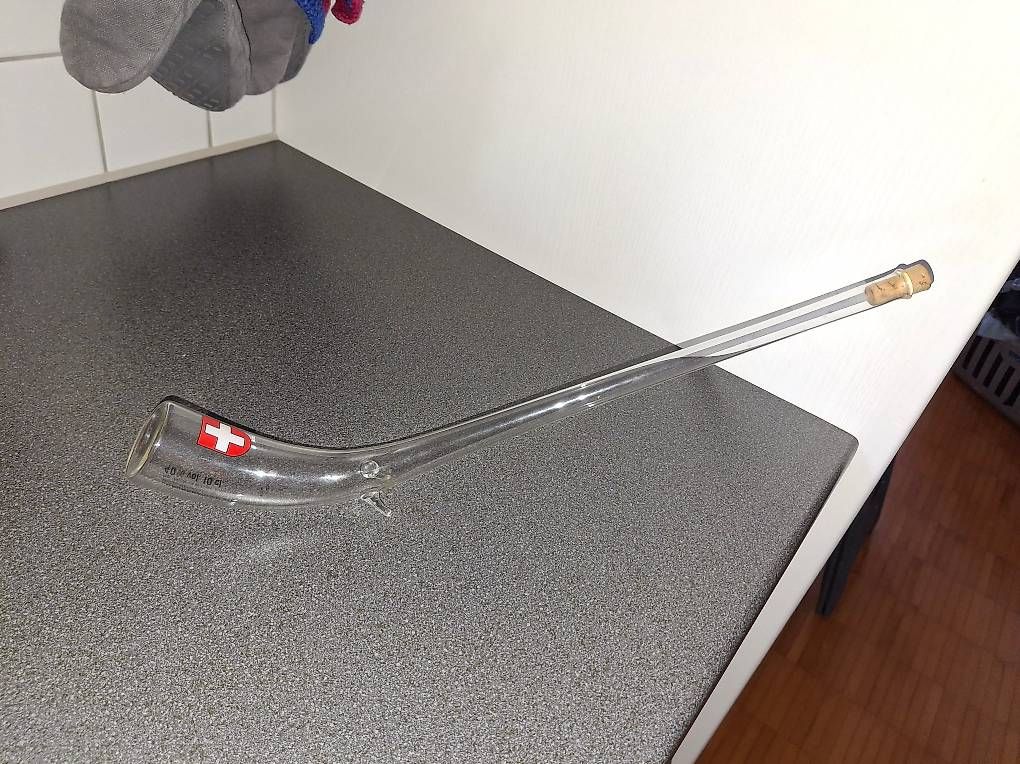 Appareils à gaz et accessoires: Glasflasche – D'occasion à Langnau i. E. par Li20 2