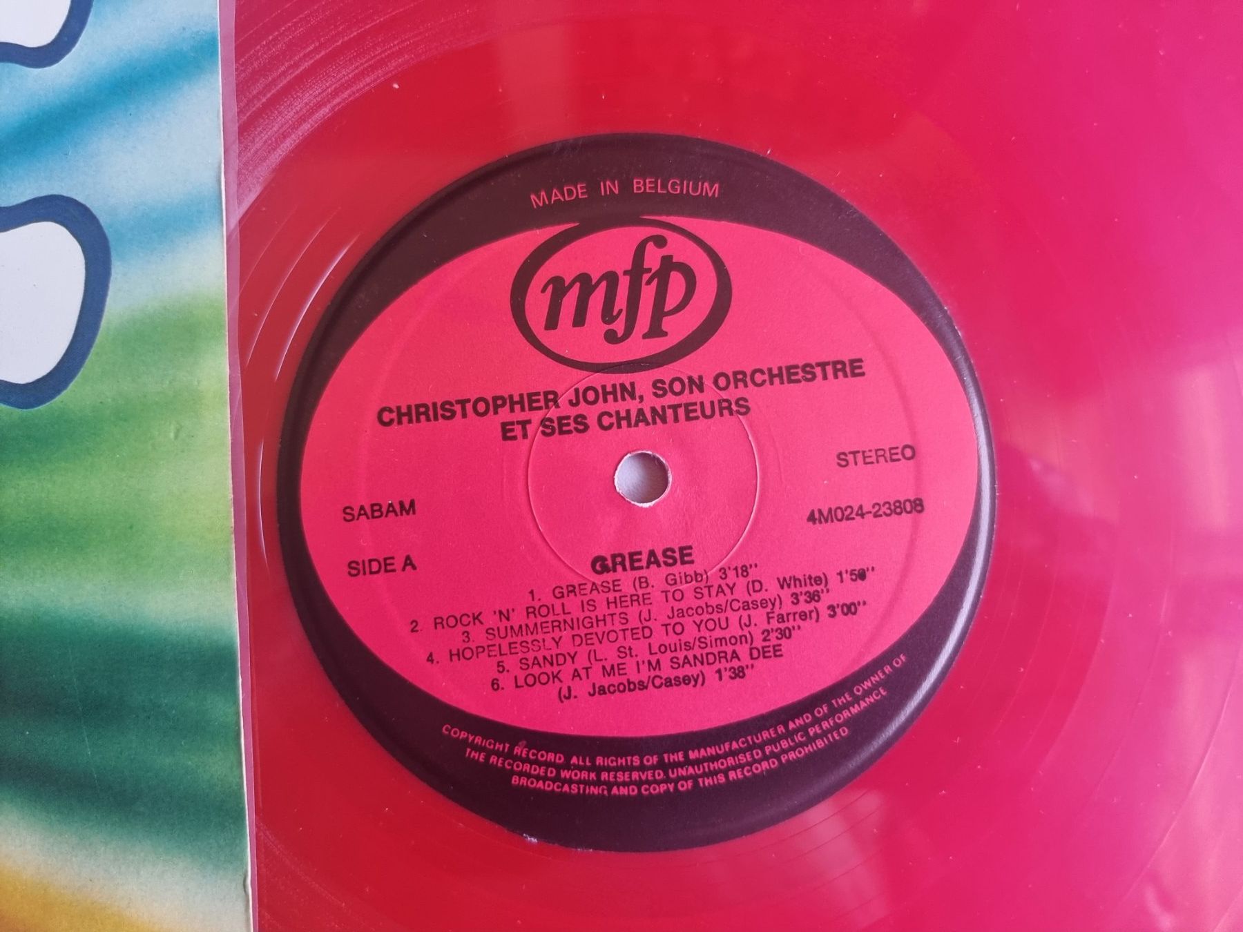 Dischi in vinile: LP Grease - Rote Vinyl Schallplatte, Aktion ab 1.00 Fr. – Usato da Schaffhausen venduto da Kellerrassel 1