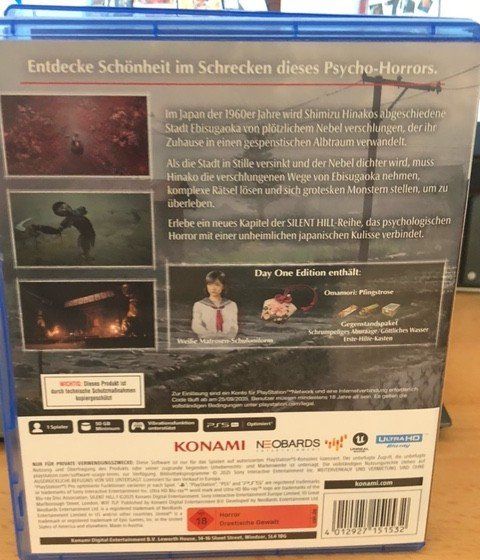 Sony Giochi: SILENT HILL f  [PS5] – Nuovo (secondo la descrizione) da Jegenstorf venduto da McKenas_Cole 1