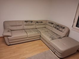 Gratis! Eck-Sofa mit Schlaffunktion, nur Abholung