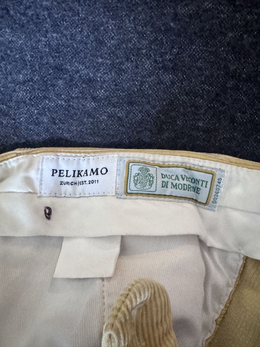 Pelikamo Pantaloni: Pelikamo Cord Hose Gelb – Usato da St. Moritz venduto da Bengeee 2