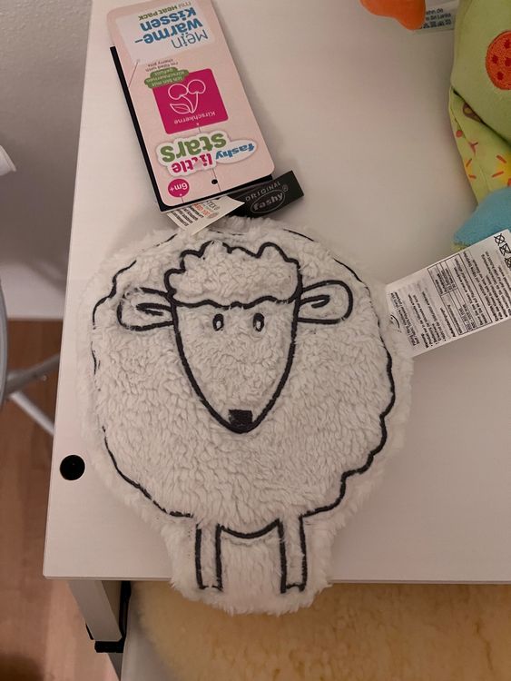 Kirschkernkissen Kinder Dinosaurier | Wärmekissen Rund 17cm | Natur Thermo-Kissen | Sensorisches Spielzeug