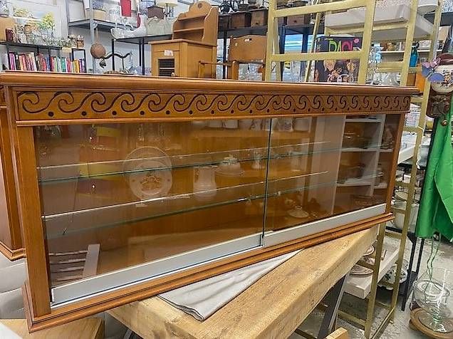 Vetrine: Wunderschöne alte Vitrine - Kirschholz (?) – Usato da Steinhausen venduto da einzelstueck-brocki 1