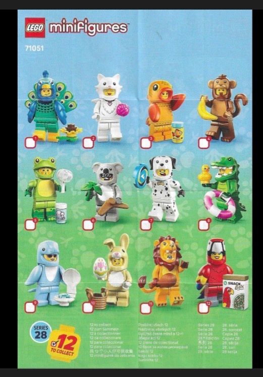 Lego Kit di costruzioni: Lego minifiguren série 28 71051 NEW – Nuovo (secondo la descrizione) da Yvorne venduto da Didier66 1