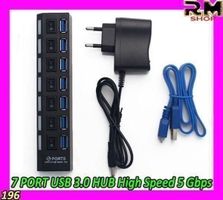 USB 3.0 HUB 7 PORT High Speed 5 Gbps