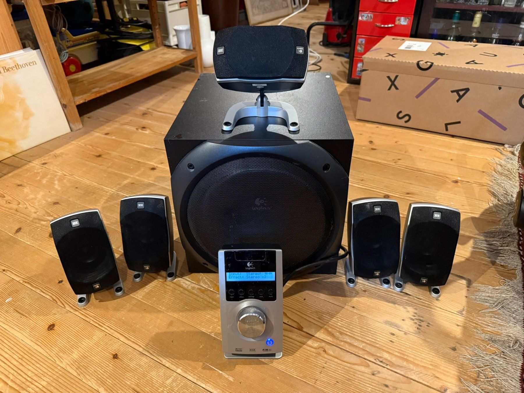 Logitech Casse acustiche: Logitech Z-5500 Digital – Usato da Zürich venduto da BergerWerner