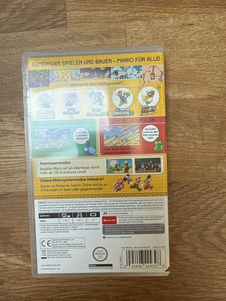 Nintendo Giochi: Super Mario Maker 2 Nitendo Switch – Usato da Sempach venduto da Nimsaj5 1