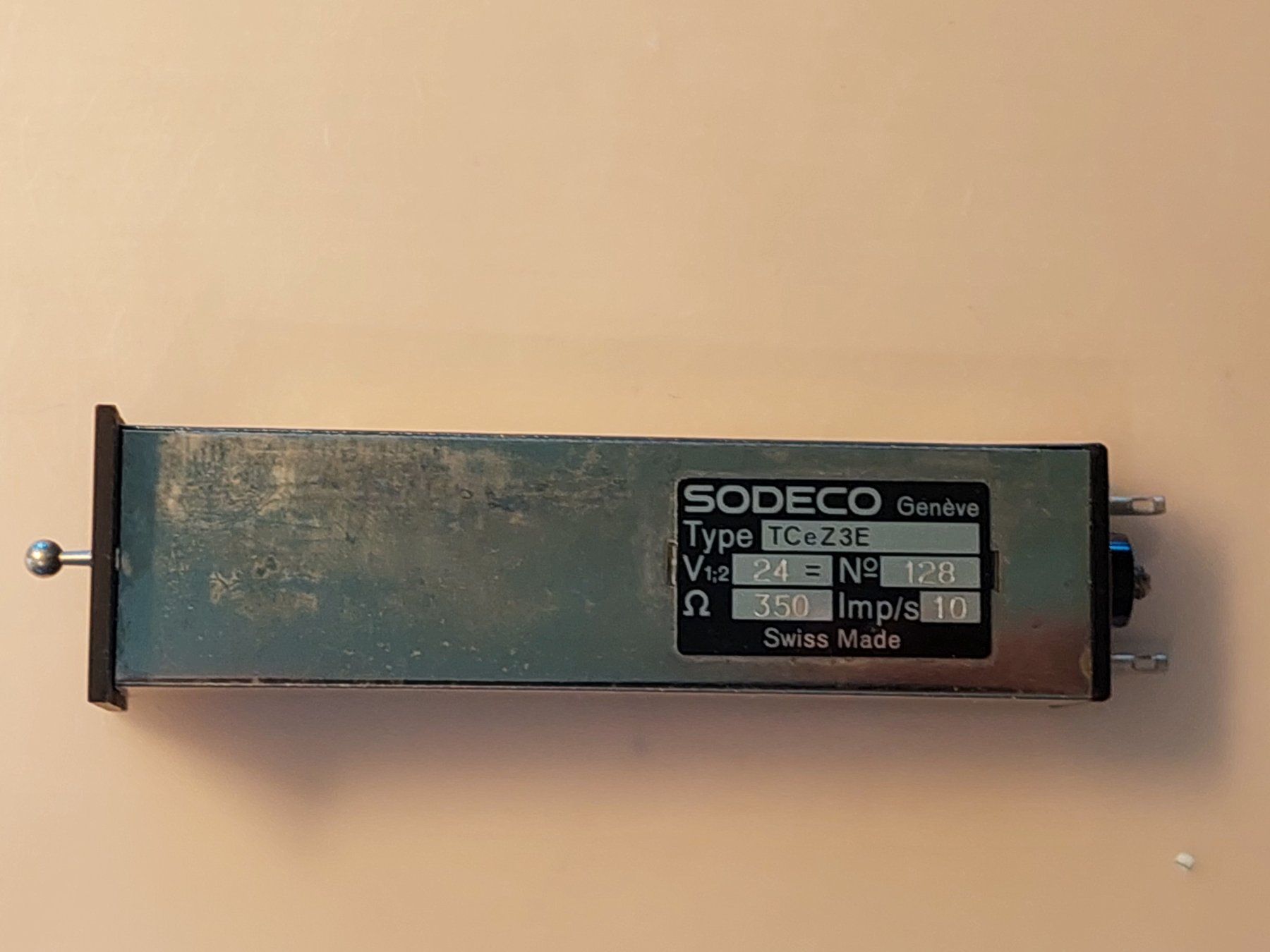 Misurare: Elektrischer Impuls-Zähler,  24 Volt DC – Nuovo (secondo la descrizione) da Wädenswil venduto da gudif 1