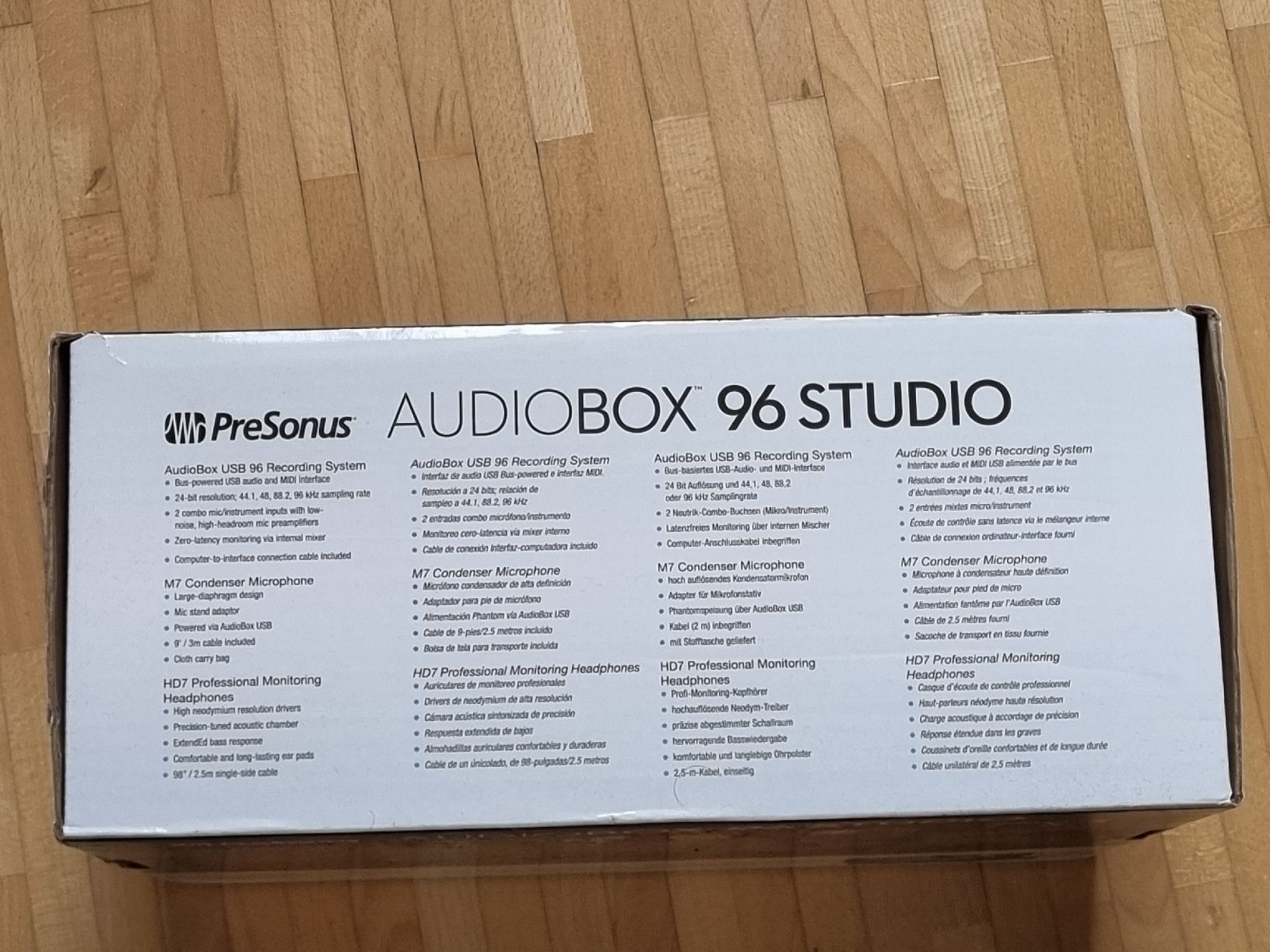 Registratori: PreSonus Audiobox 96 Studio Bundle, Interface, Musik Studio – Usato da Winterthur venduto da Belzarek 2