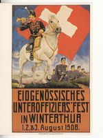 Eidg. Unteroffiziersfest Winterthur 1908, Retro