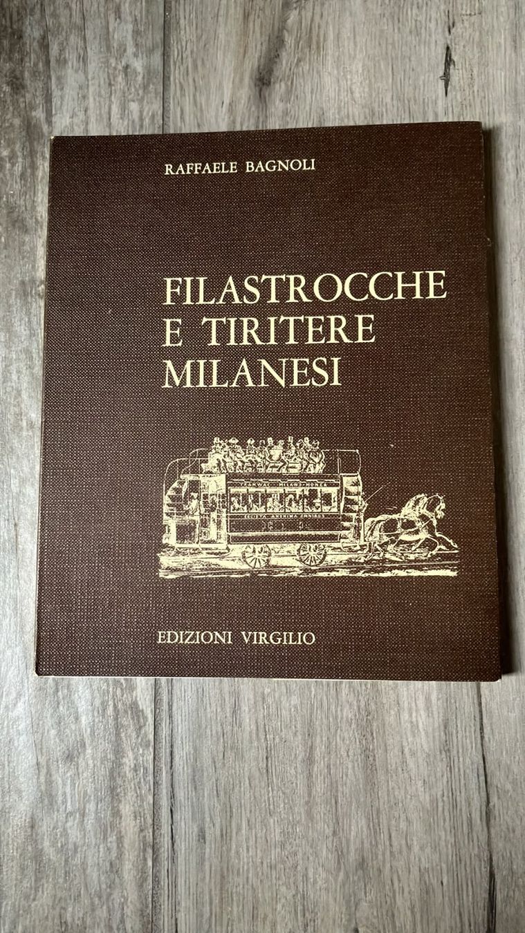 Bücher: Filastrocche e tiritere milanesi – Gebraucht aus Corzoneso von dgp1983
