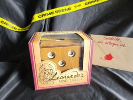 Holzrätsel Leonardo's Mind Puzzles Dice Secret Box Cluebox 