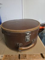 Hutkoffer braun Leder antik Feichtinger Graz Jakominiplatz
