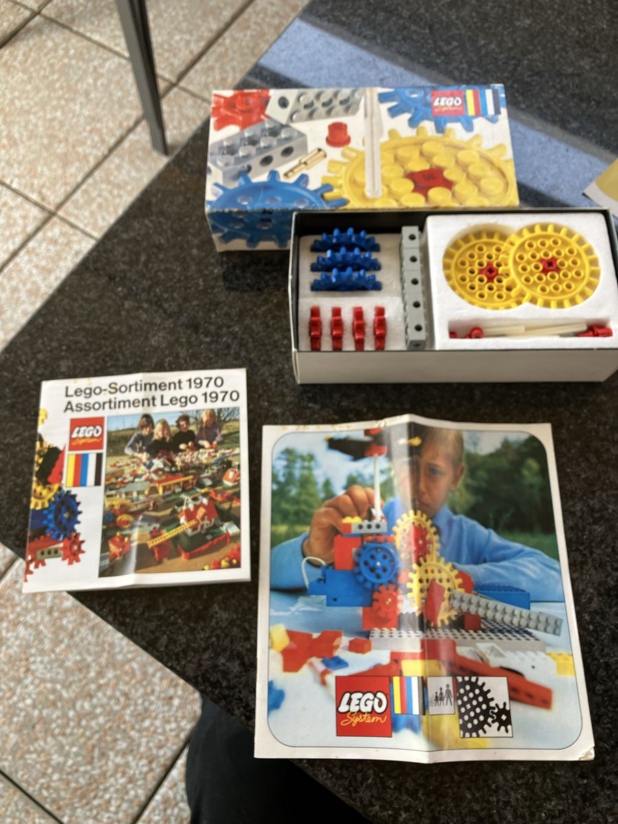 Lego Jeux de construction: Lego System Set 802 Zahnräder Sortiment mit Karton – D'occasion à Willisau par son_lq7g 5