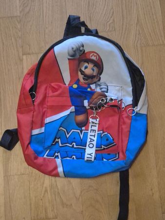 Mario Backpack - Perfect for School or Travel Adventures!