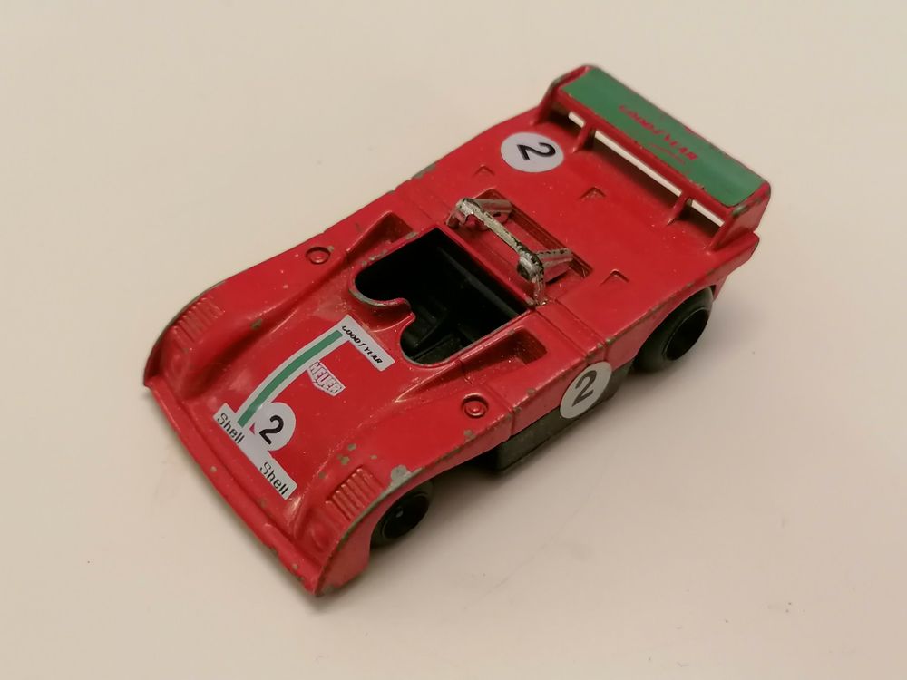 CIRCUIT ELECTRIQUE POLISTIL ferrari 312,F1 * année' 70 FONCTIONNE EUR