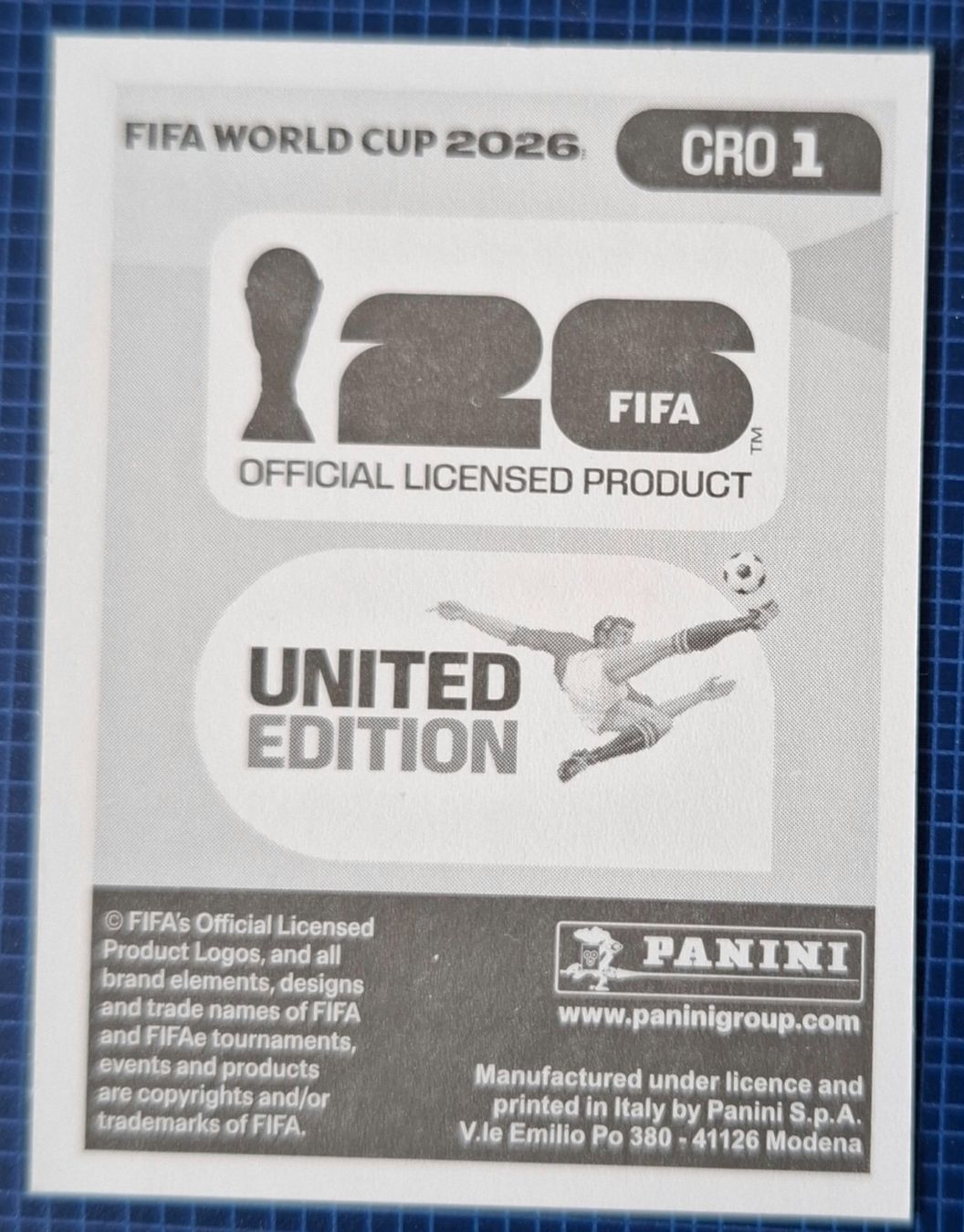 Panini Carte collezionabili: WM 2026 Paninibild Nr. CRO1 – Nuovo (secondo la descrizione) da Rotkreuz venduto da keerthdi 1