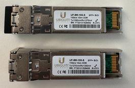 2x Ubiquiti UF-SM-10G-S SFP+ BiDi 10G 10km Paar