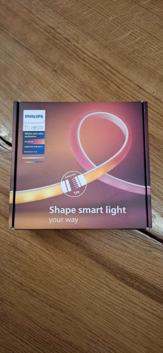Philips Lampen: Philips Hue Lightstrip gradient 1m erweiterung – Neu und originalverpackt aus Guntershausen von Jtattoo