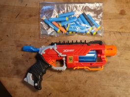 Luftdruckpistole mit Schaumstoffzapfen
