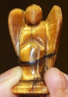 Deko – Heilstein – L-130 – Engel ca. 5 cm – Tigerauge