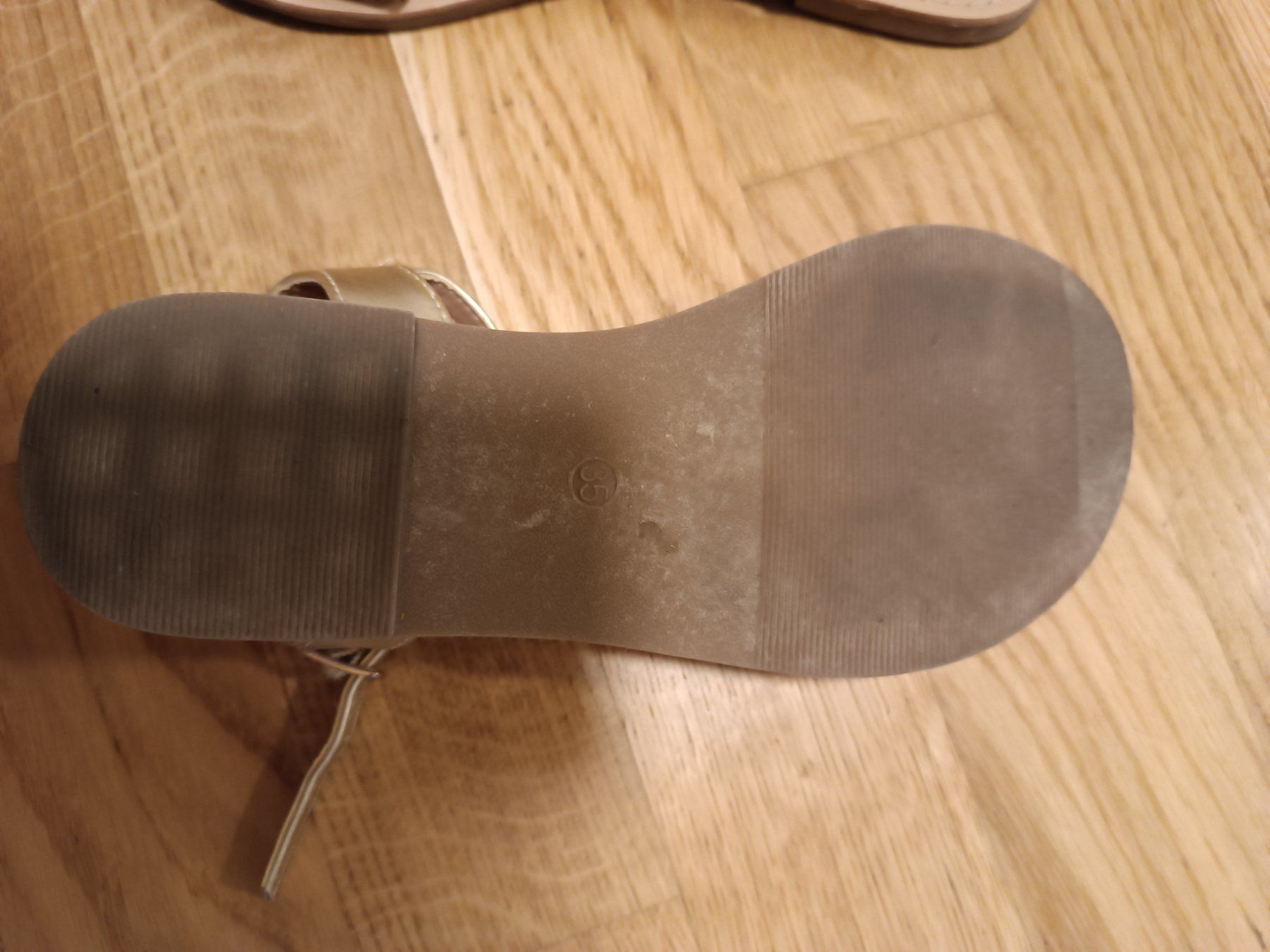 Anna Field Damenschuhe: Anna Field Sandalen, Gold, Gr. 35. – Gebraucht aus Luzern von sim_lqq2 2