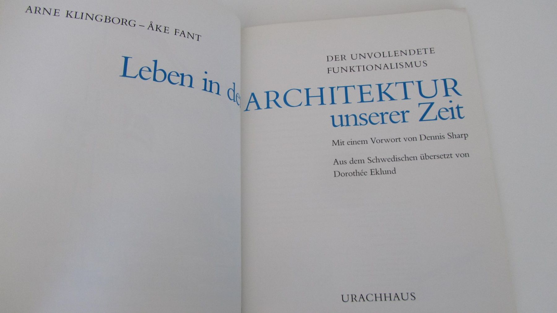 Libri: Leben in der Architektur unserer Zeit – Usato da Locarno venduto da edn.vintage 2