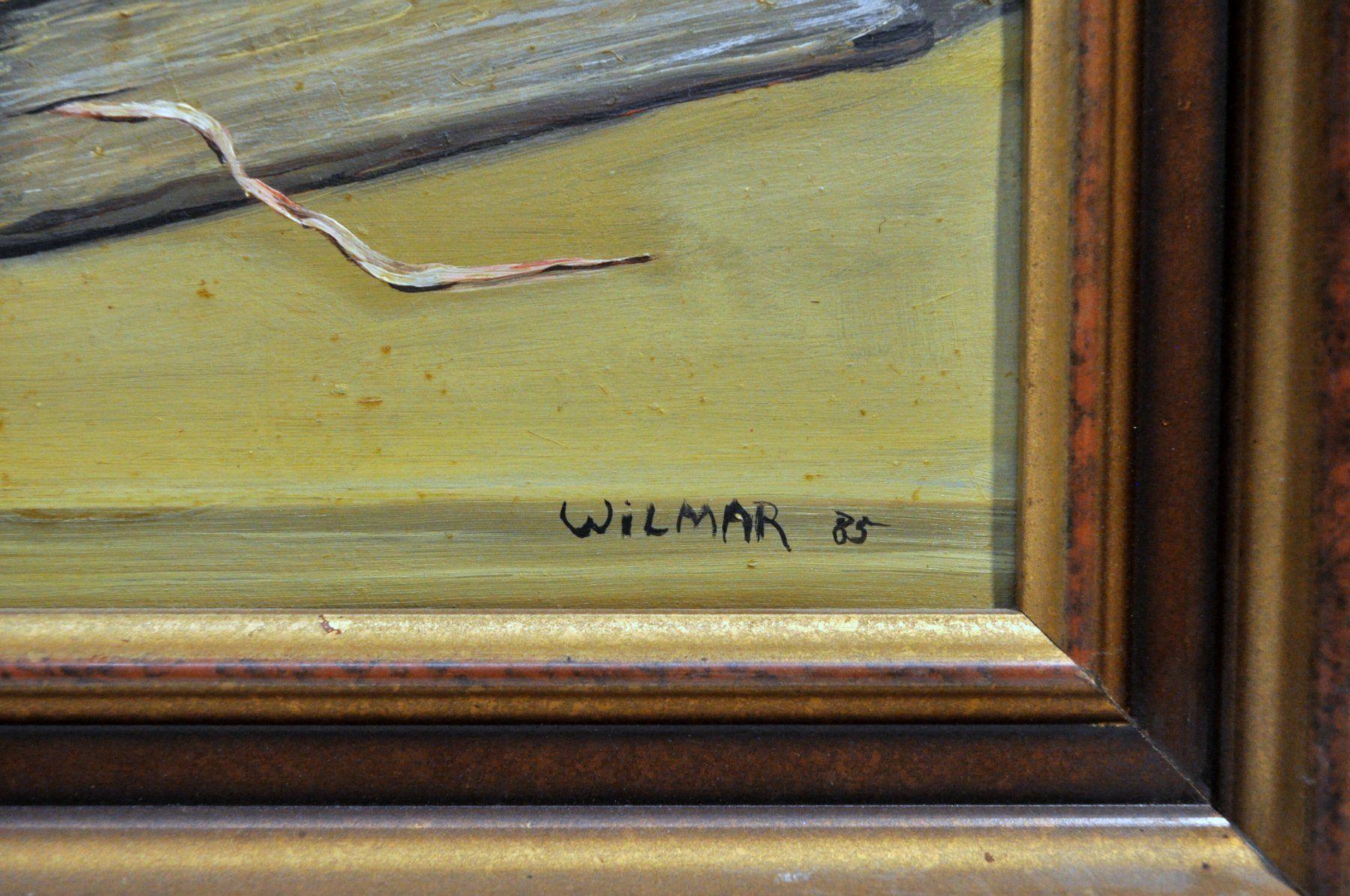 Tableaux: Huile signé Wilmar 85 – D'occasion à Neuchâtel par Neuchatel 2