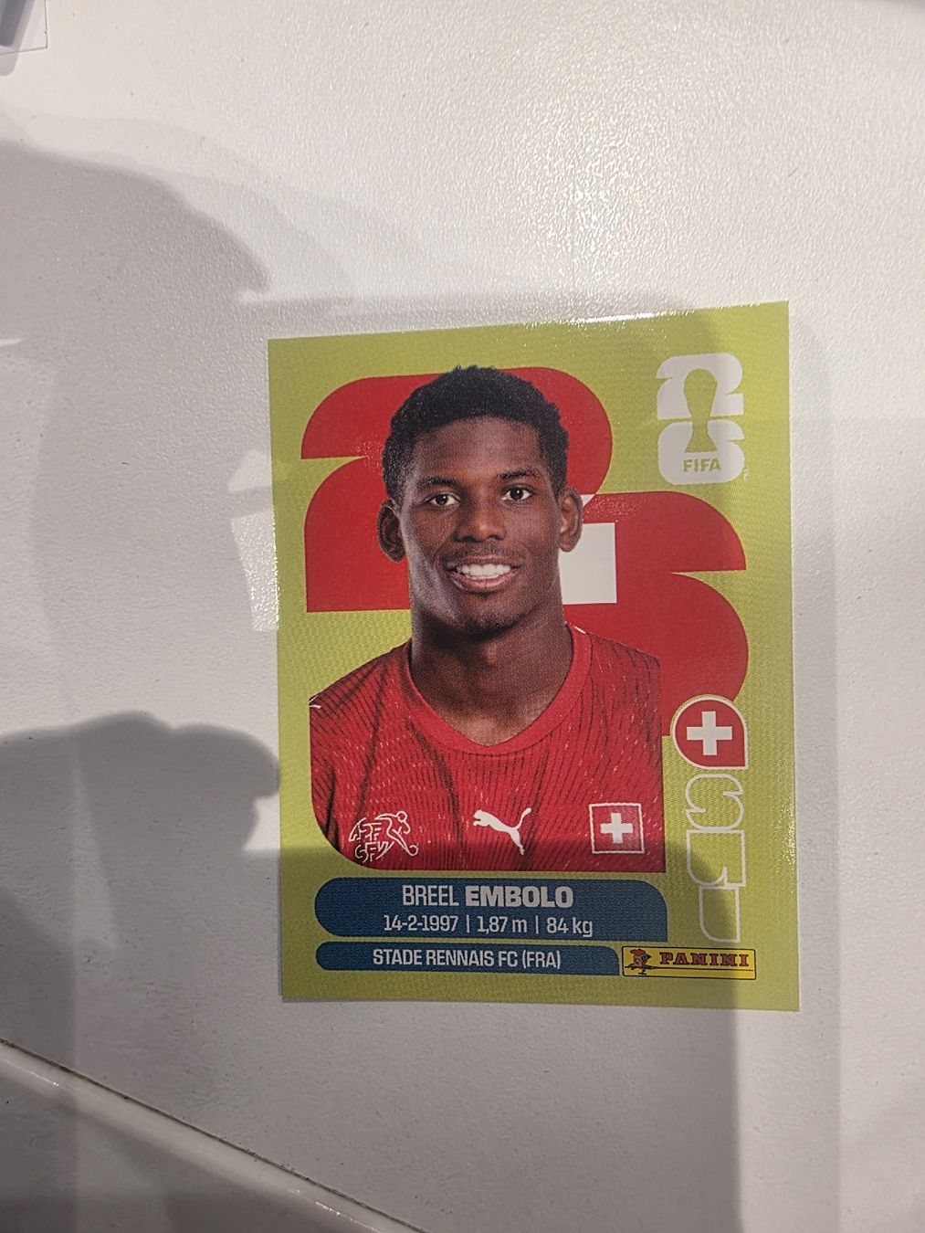 Panini Sammelbilder & Trading cards: Panini Sticker Breel Embolo SUI 17 – Neu (gemäss Beschreibung) aus Kriens von Caroline_Schweiz