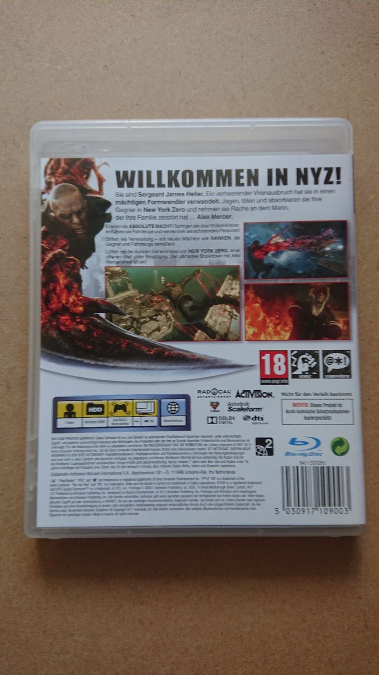 Spiele: Prototype 2 PS3  – Gebraucht aus Chur von FreakofRarity 3