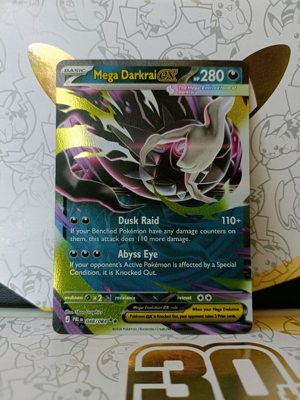 Pokémon Carte collezionabili: Mega Darkai ex (Pitch Black) – Usato da Zürich venduto da Sysyem-pokemon