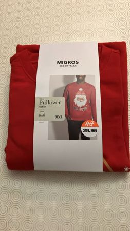 Pullover natalizio uomo tg.XXL nuovo Migros