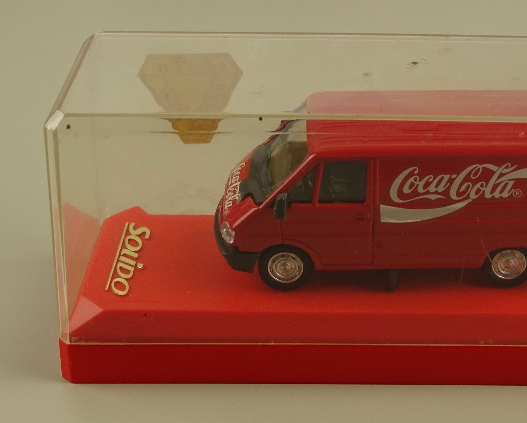 Renault Modellautos: SOLIDO MODELL RENAULT TRAFIC 1994 COCA COLA – Gebraucht aus Grüningen von Kartensammler 1