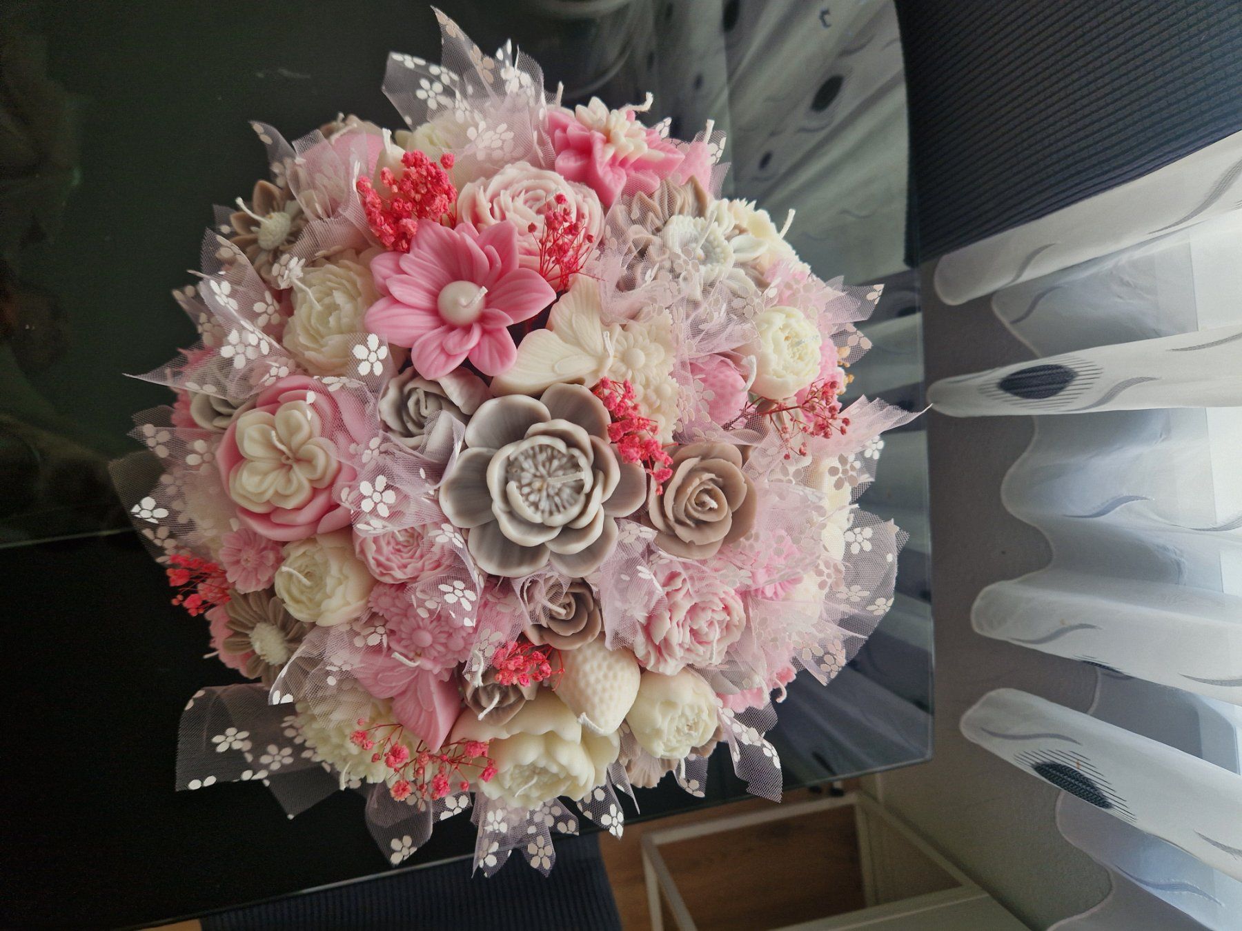 Candele: Kerzenbouquet – Nuovo (secondo la descrizione) da Effretikon venduto da suz_8tds 1