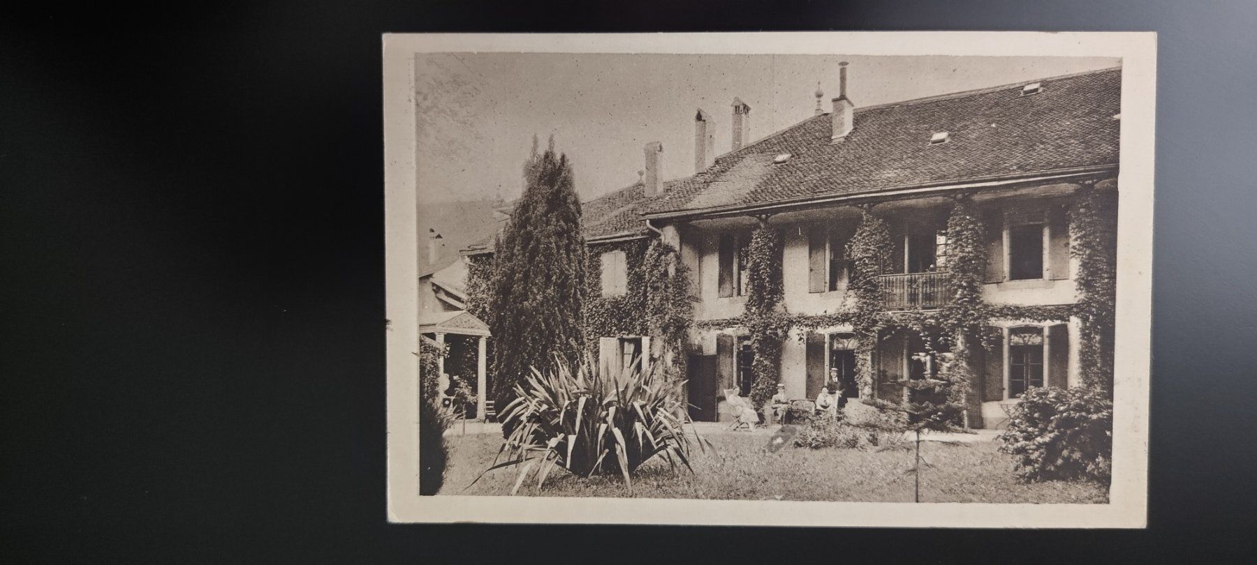 Cartoline postali: Haus, Lausanne? dat. 1931 – Usato da Ohmstal venduto da Lebensfreude05